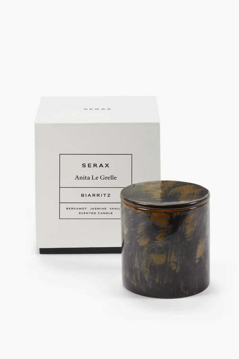 Medium Scented Candle - Dark Blue Biarritz