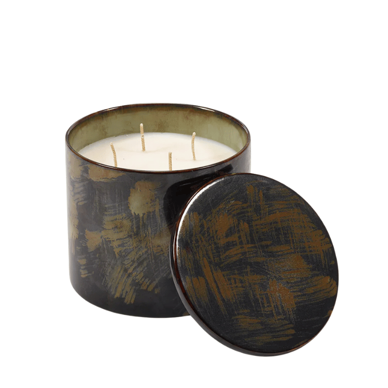 Large Scented Candle - Dark Blue Biarritz