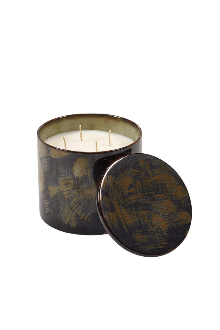 Large Scented Candle - Dark Blue Biarritz