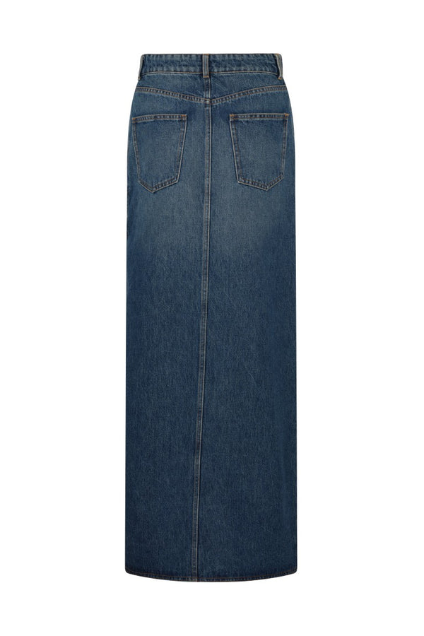 Garter Belt Denim Skirt