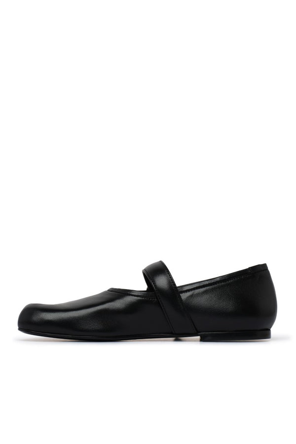 Toe Ballerina Belt Flats