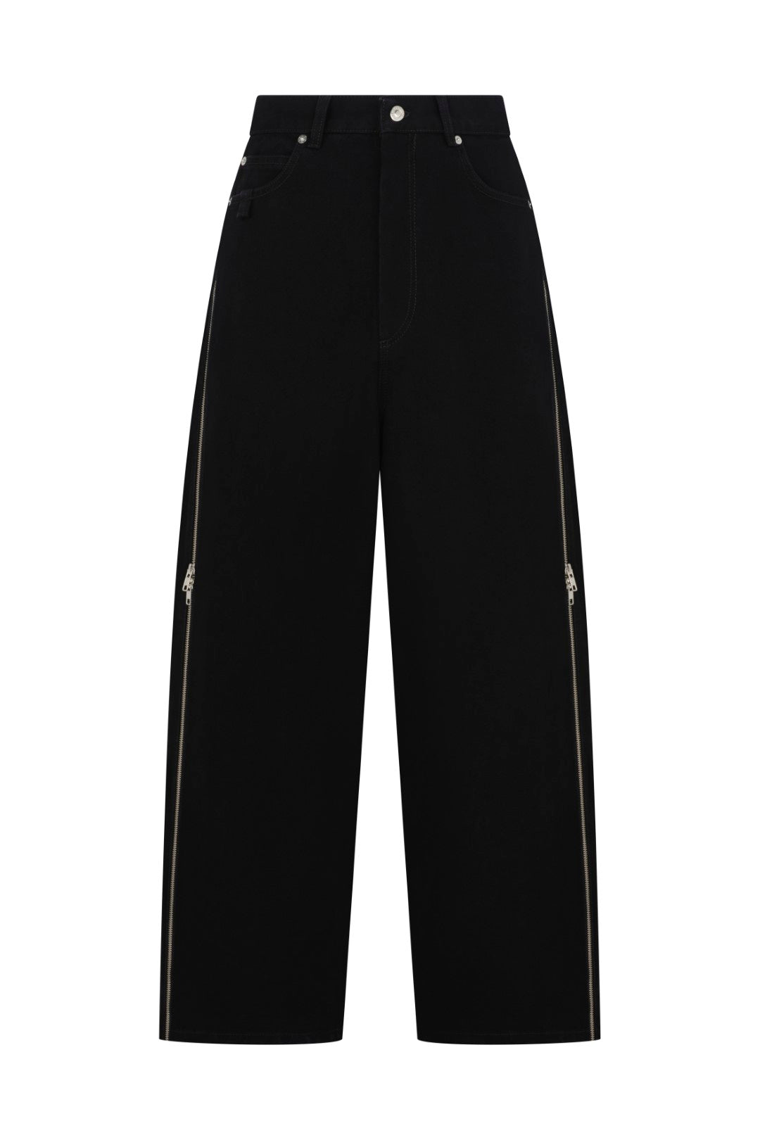 Side Zip Jeans