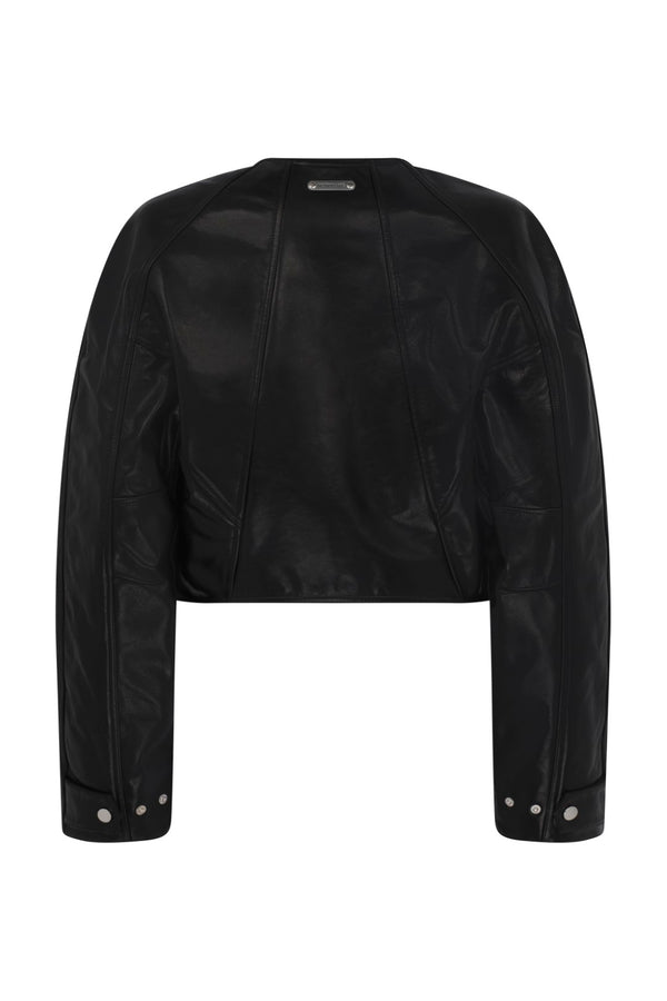 Articulated Leather Jacket