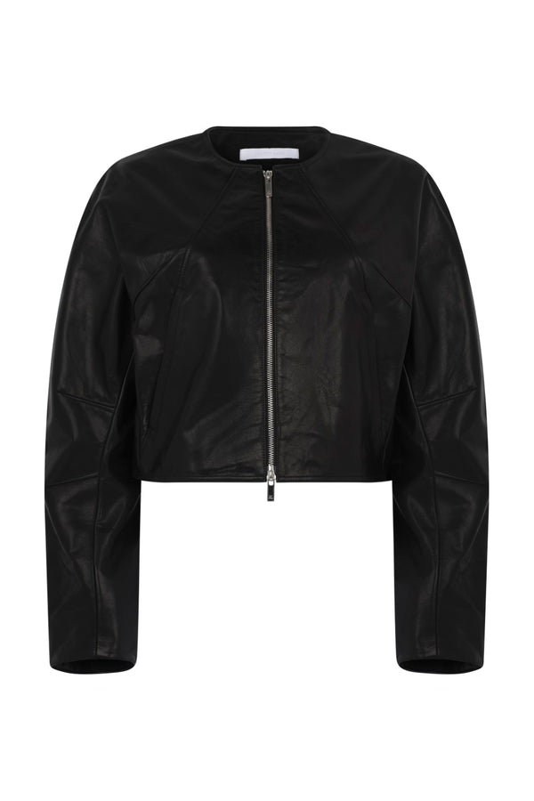 Articulated Leather Jacket