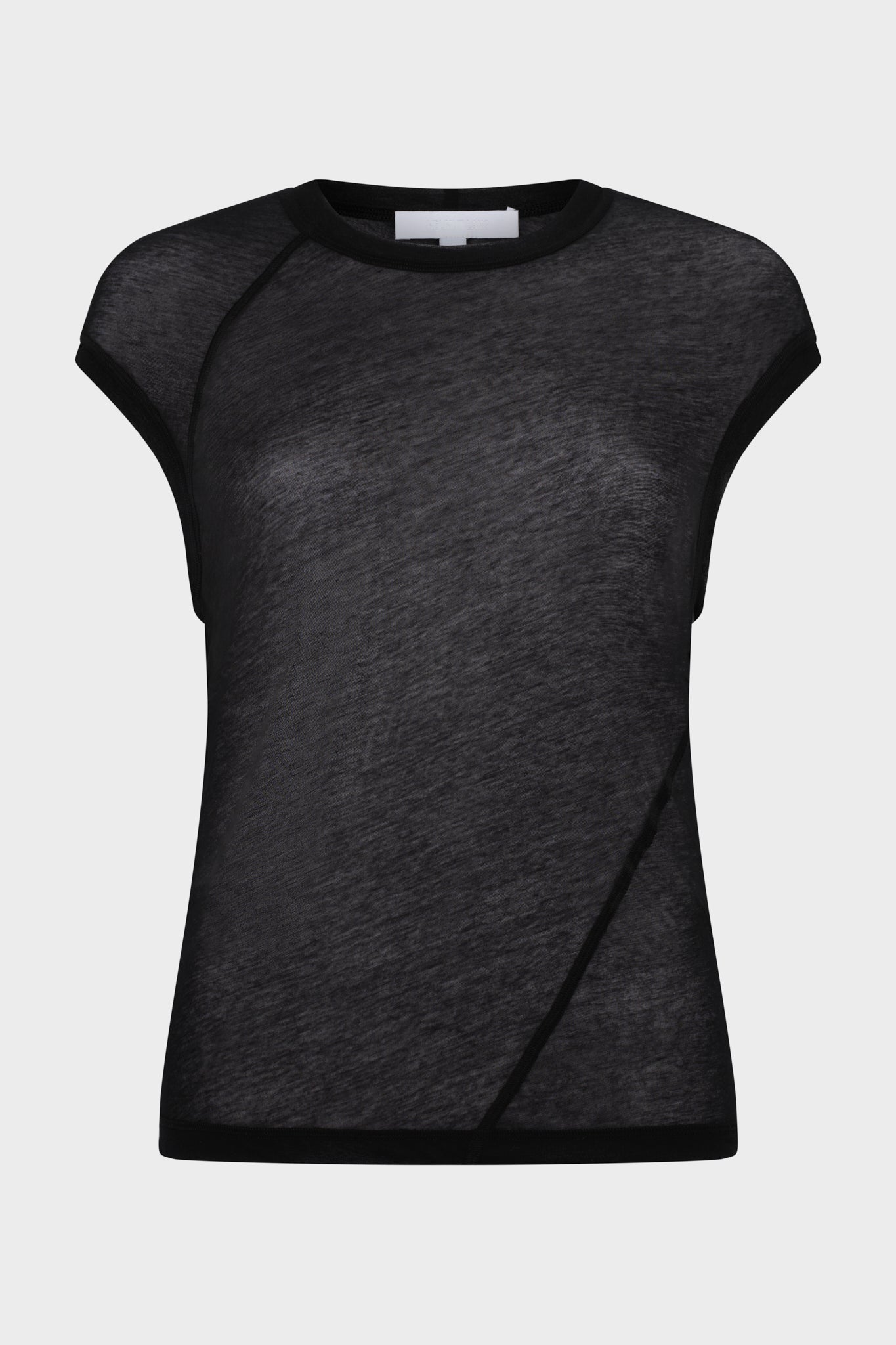 Twisted Crop Crewneck Tee