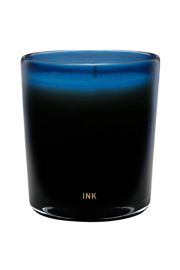 Ink Handblown Candle