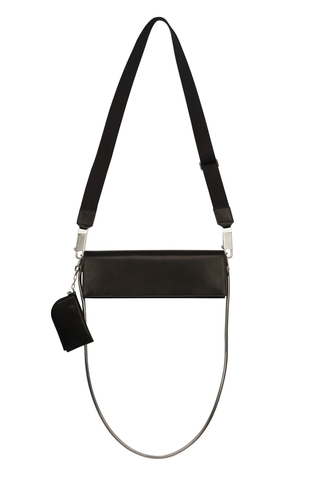 Griffin Baguetter Leather Clutch