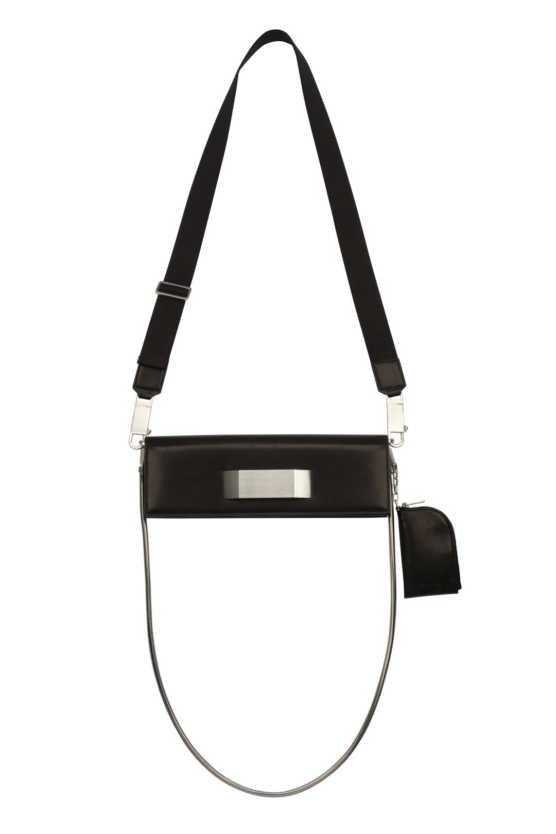 Griffin Baguetter Leather Clutch