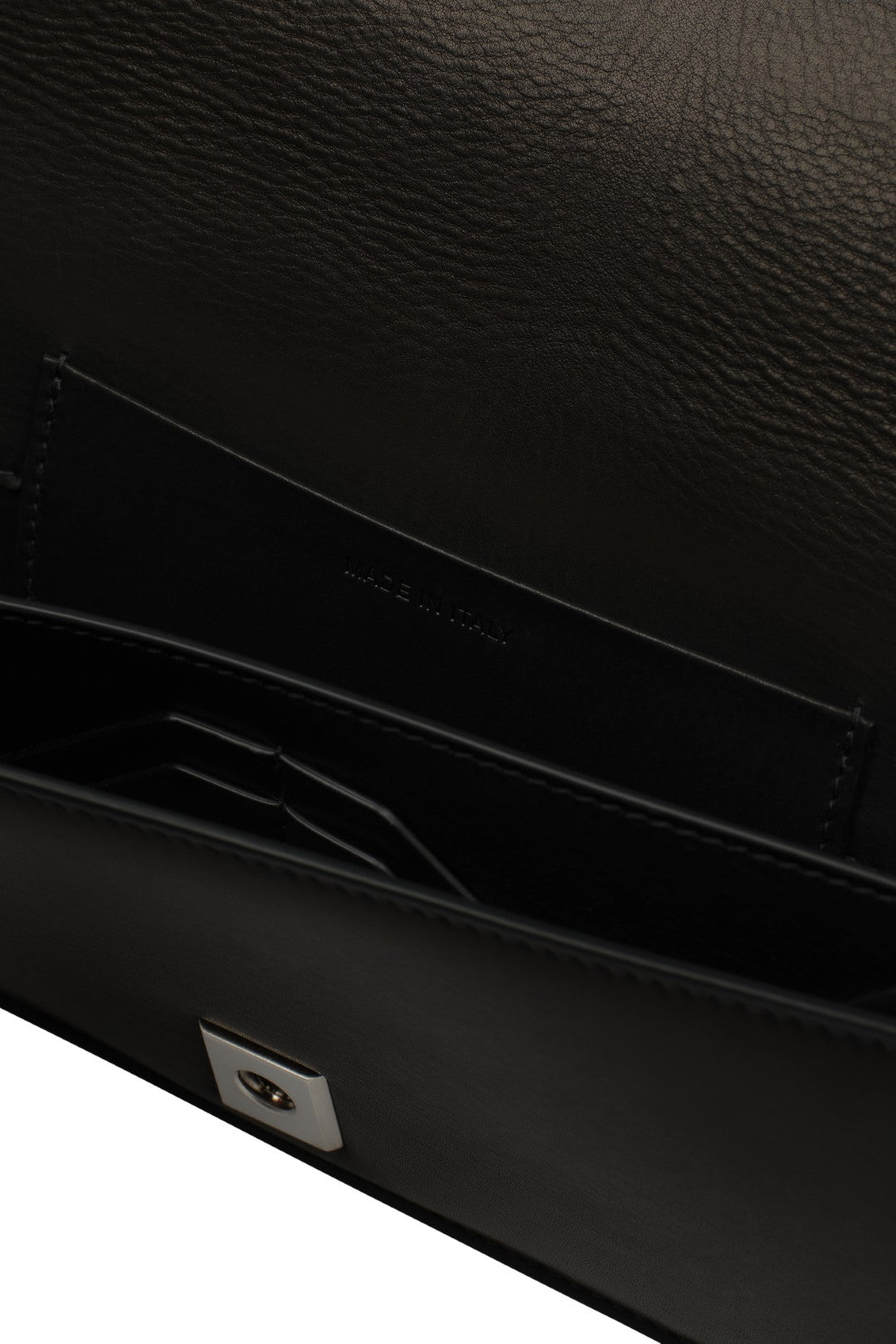 Griffin Baguetter Leather Clutch