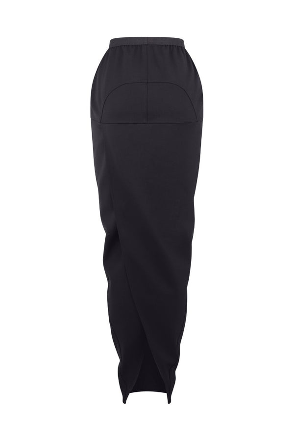 Soft Pillar Maxi Skirt