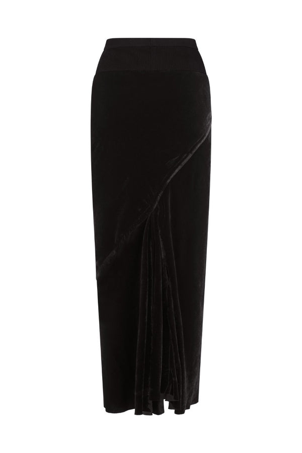 Calf Bias Midi Skirt