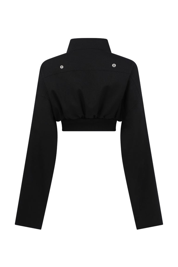 Hollywood Cropped Flight Jacket