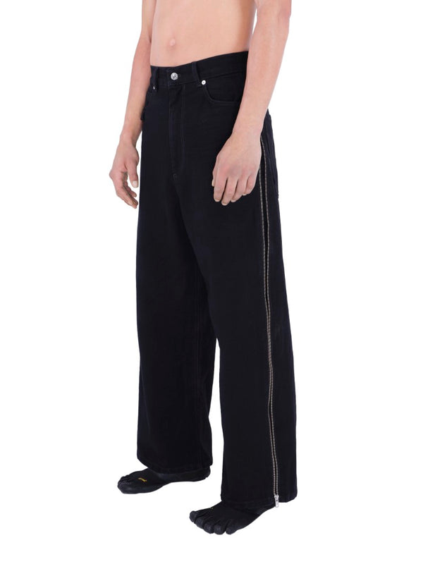 Side Zip Jeans