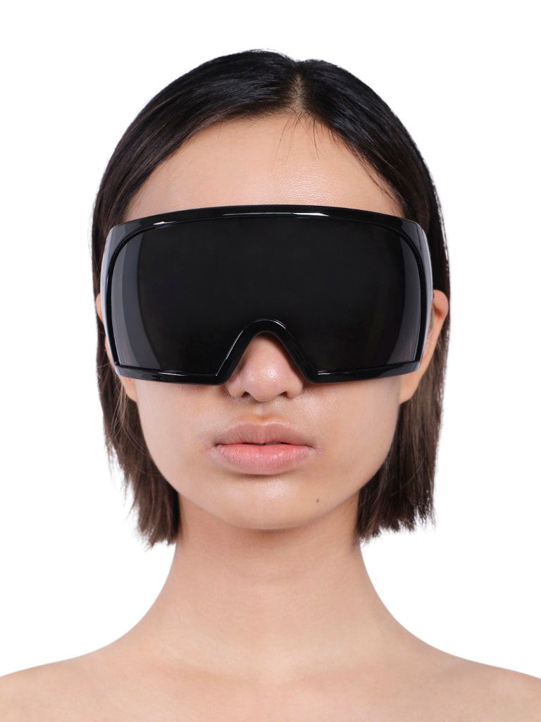 Kriester Shiny Sunglasses - Rick Owens SS25 – VoyeurVoyeur