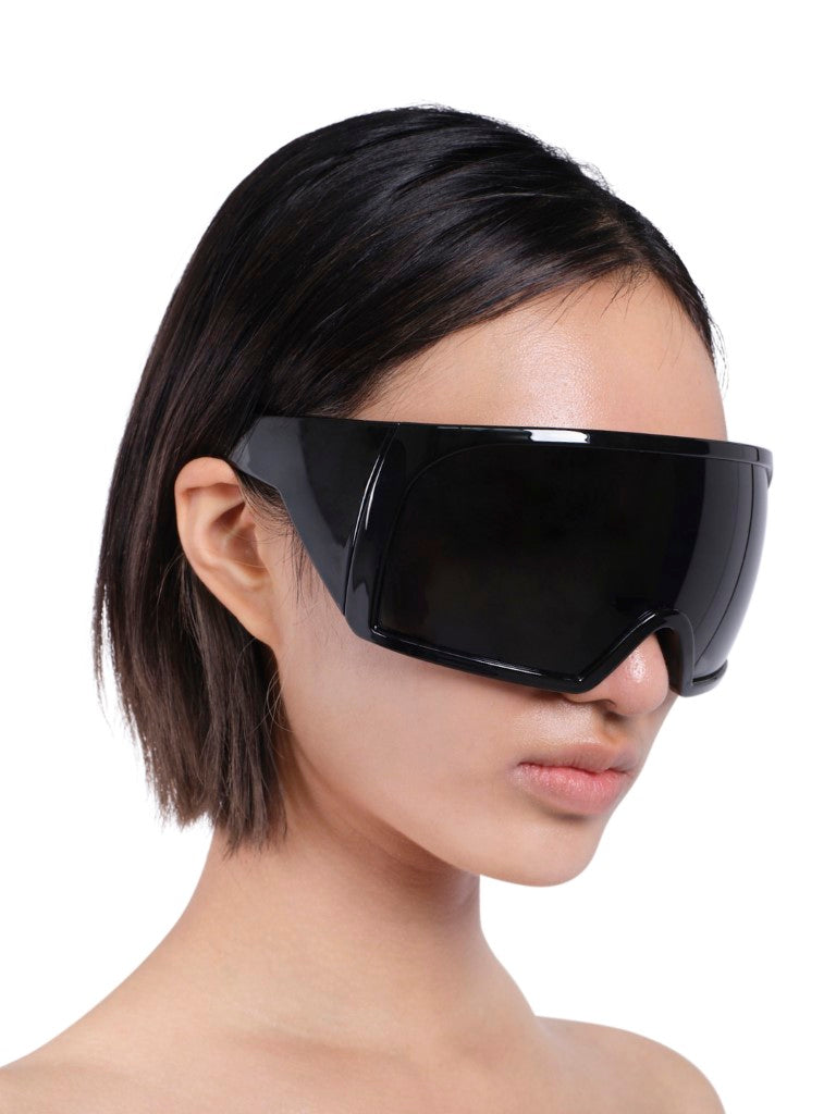 Kriester Shiny Sunglasses - Rick Owens SS25 – VoyeurVoyeur