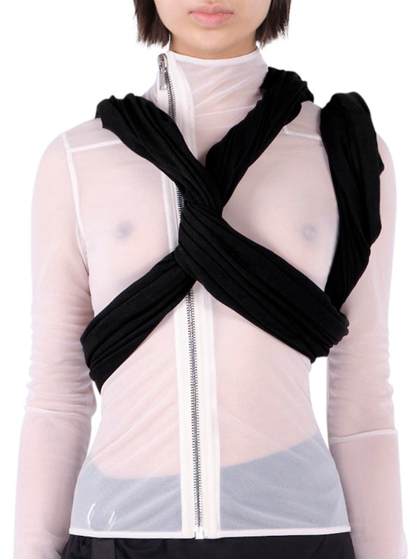 Triple Donut Knit Stole