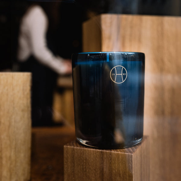 Ink Handblown Candle